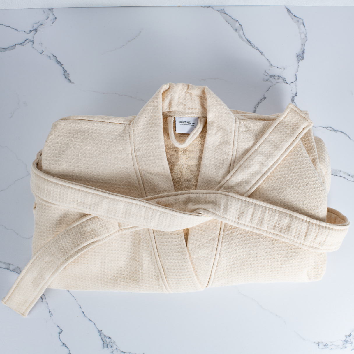waffle kimono robe