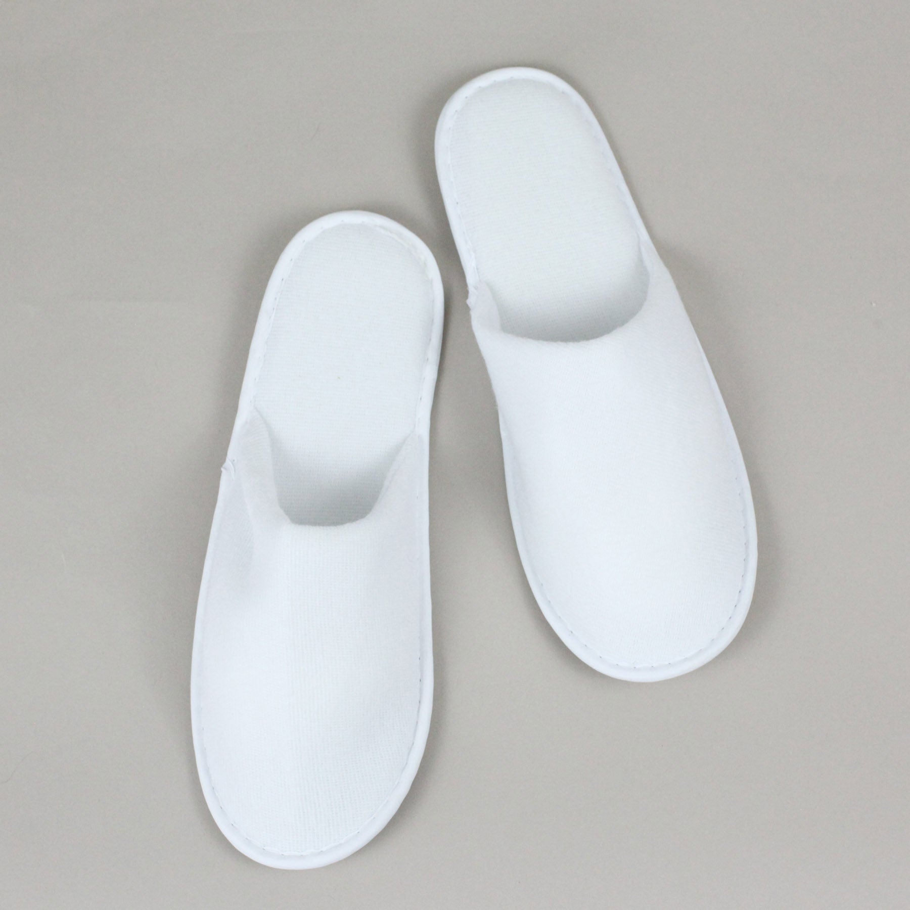 Hotel Quality Slide Plush Slippers – Down Etc