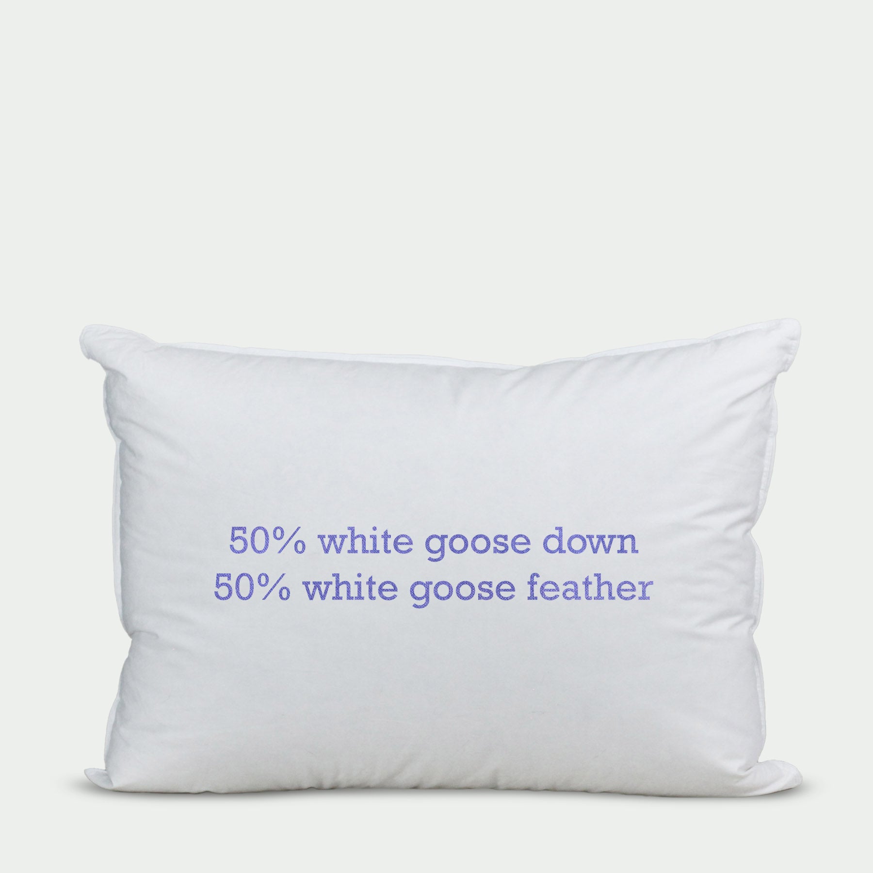 50/50 White Goose Down and Feather Pillow/ Pillows/ Down etc