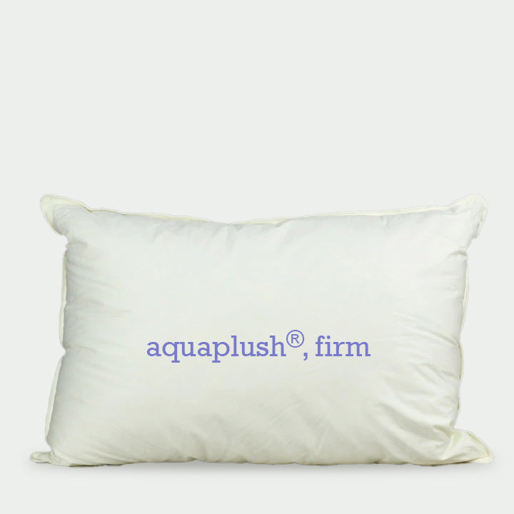 aquaplush® down alternative polyester pillow, firm