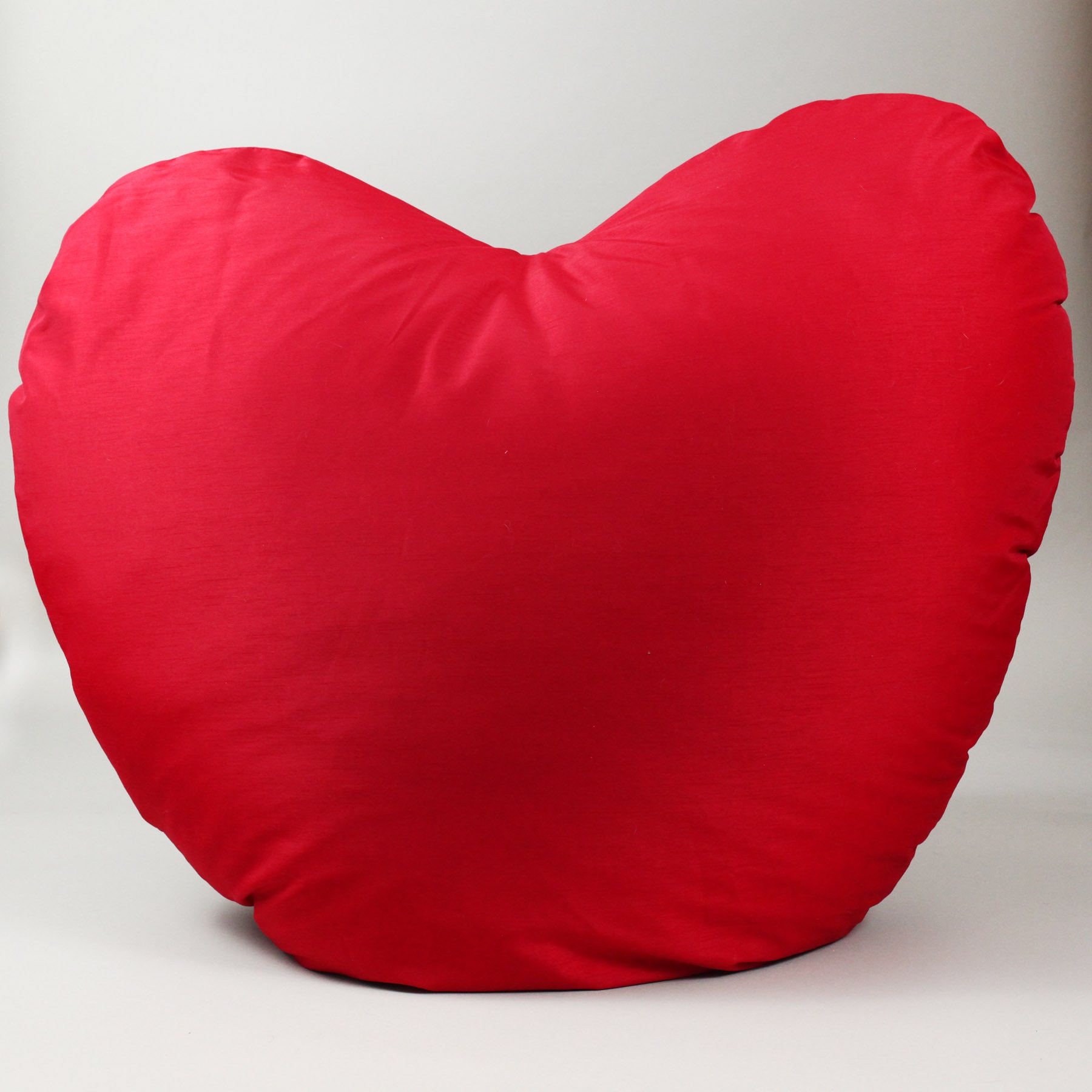 56in Enormous Red Plush Heart Body Pillow
