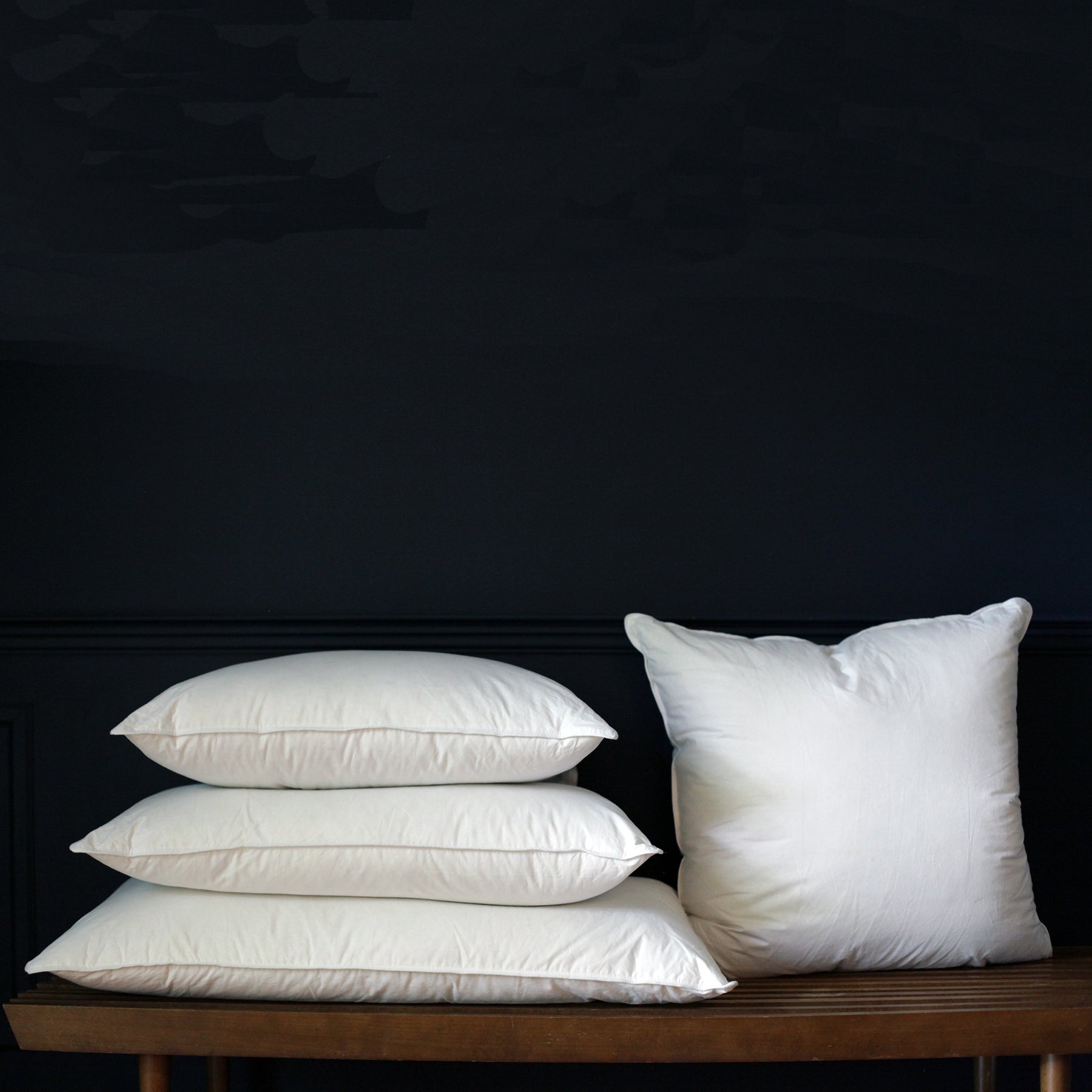 25%/75% white goose down and feather pillow