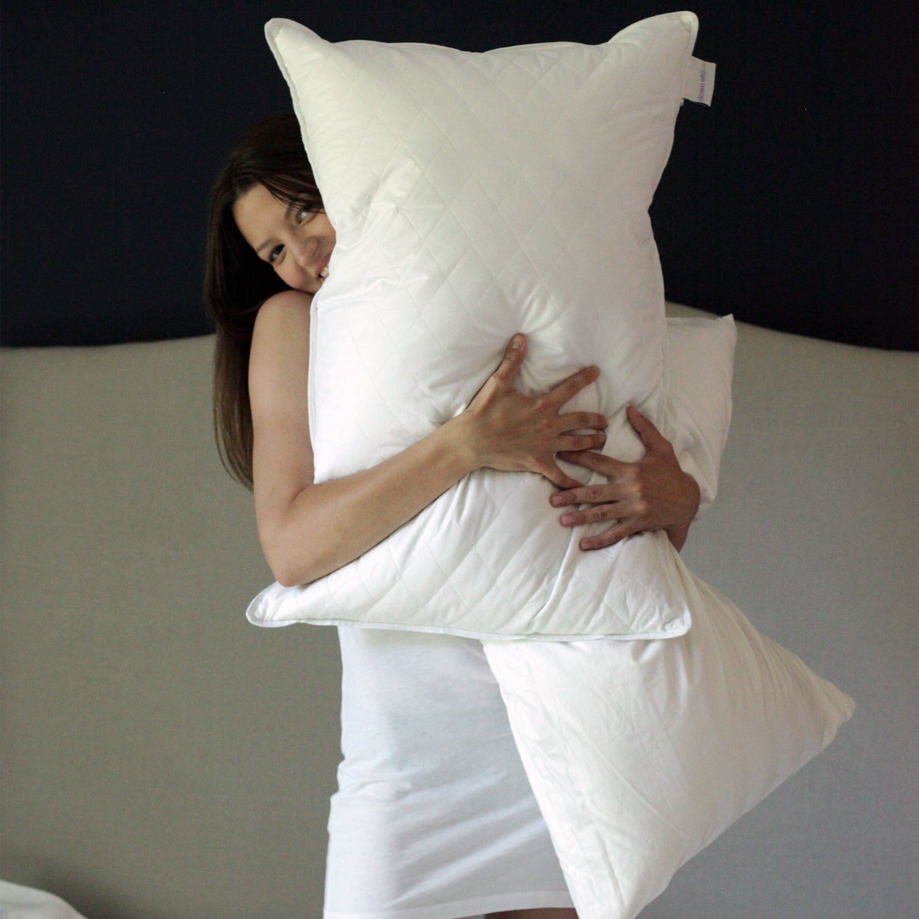 Down Etc. Diamond Support Feather & Down Pillow