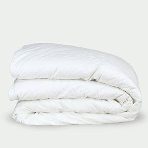 Essential White Goose Down Comforter, Summer Weight