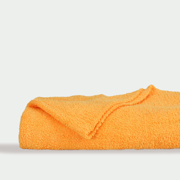 Microfleece Blanket in Orange