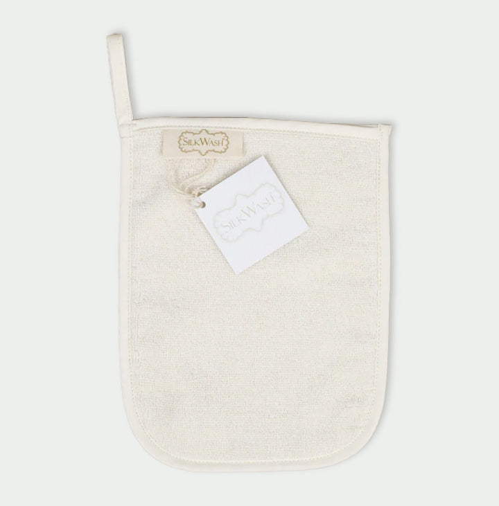 wash me tender™ silk and organic cotton towel set