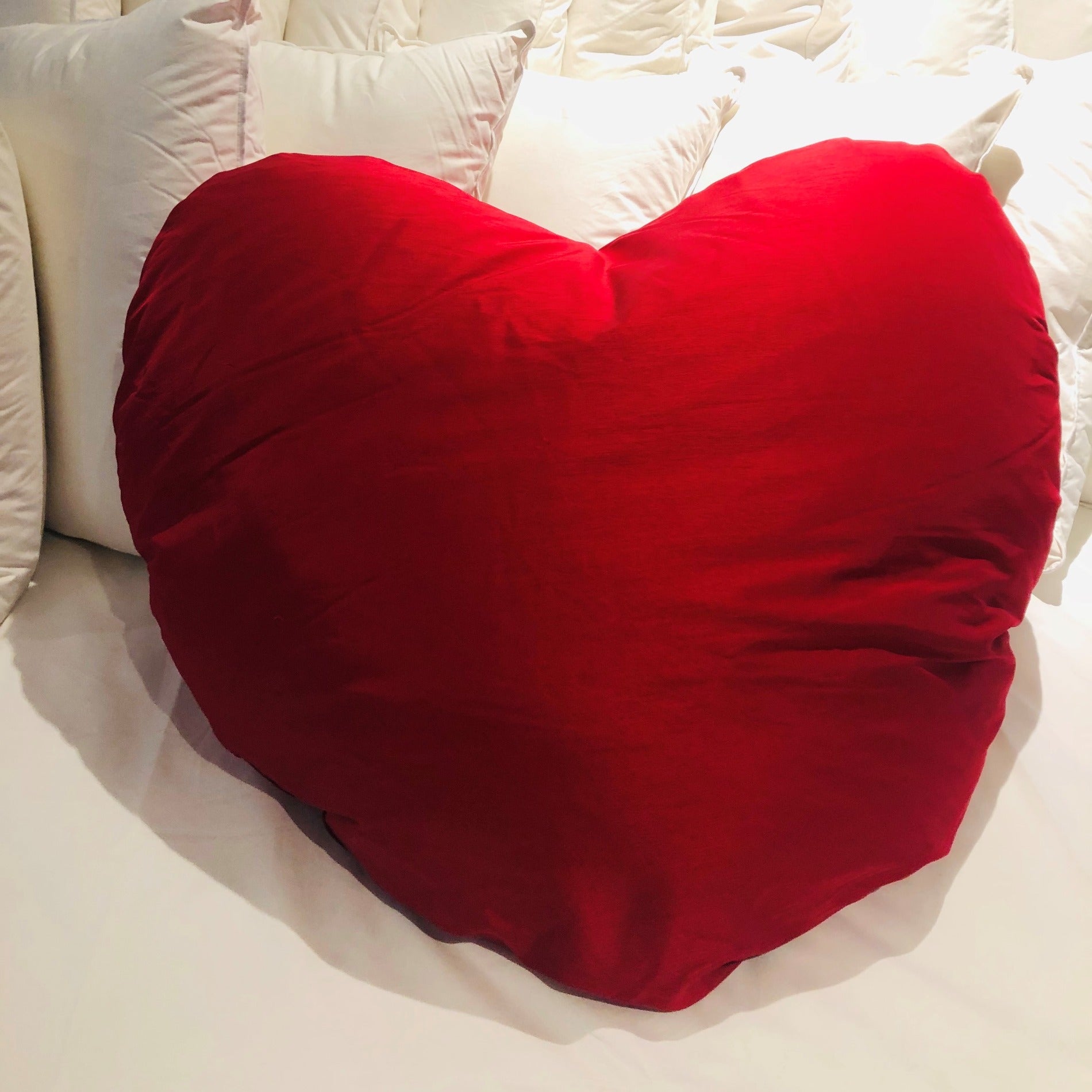 hug it like you love it!® giant heart pillow